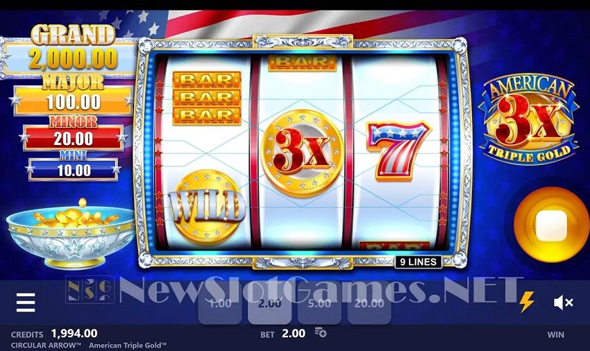 Triple Gold Slot Review